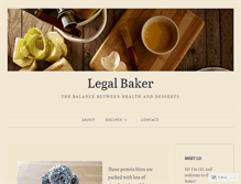 Tablet Screenshot of legalbaker.com